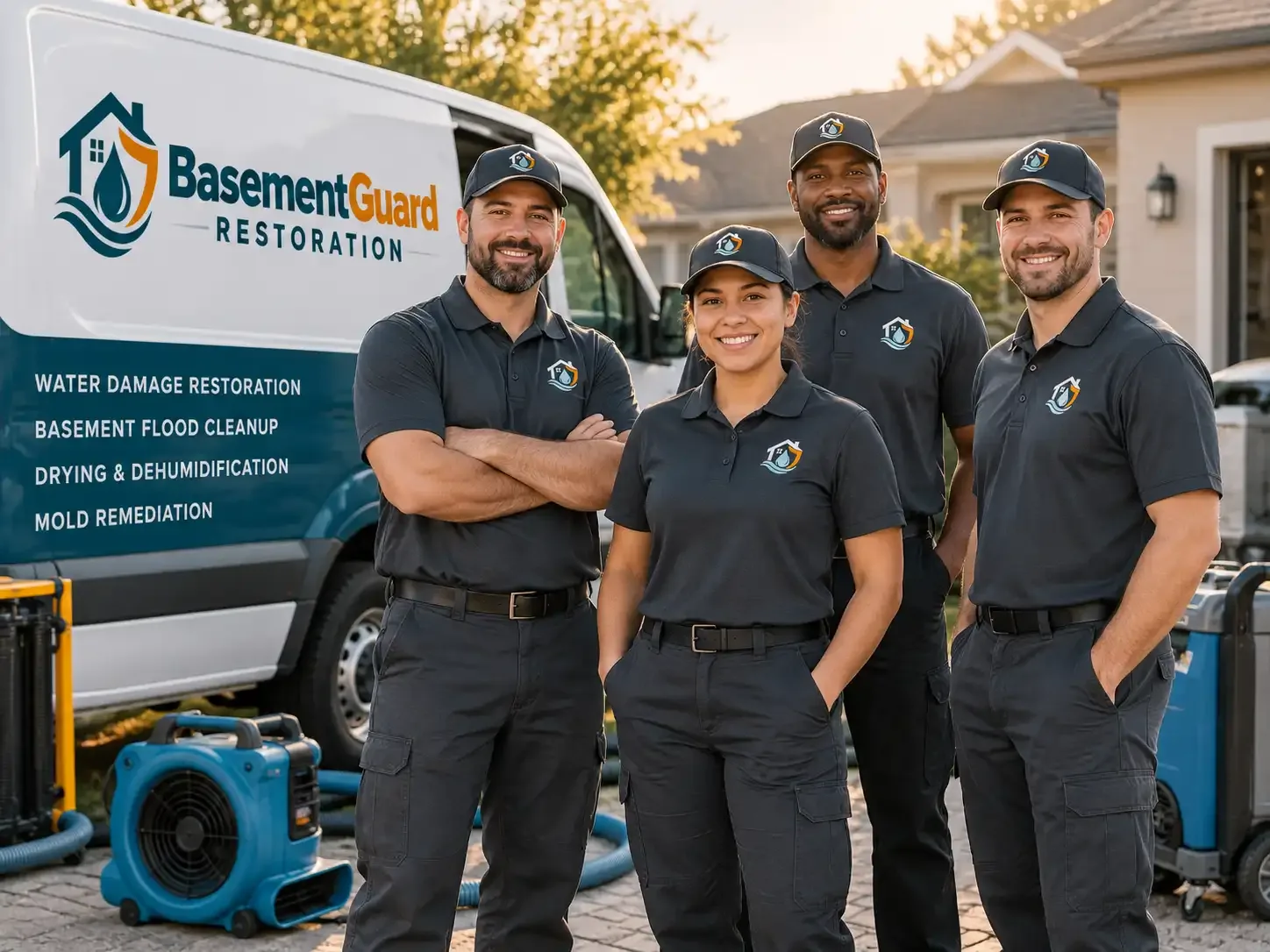 Basement Water Damage Restoration company in Duson, LA